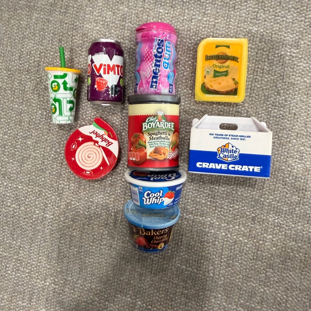 Shopkins‎ Mini Food Containers Lot Subway White Castle Vimto Chef Boyardee